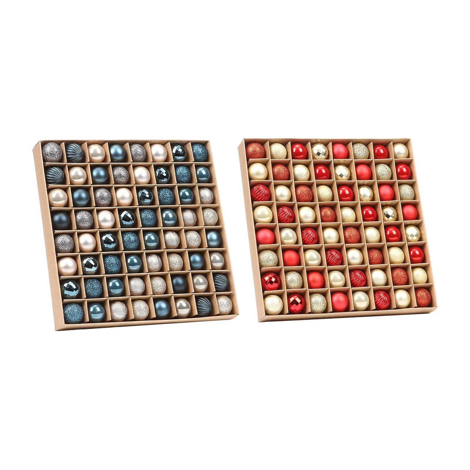 

64 шт., рождественские шары, украшения, сделай сам, рождественские безделушки, подвесной кулон для рождественской вечеринки, праздника, Дня святого Валентина, в помещении, на открытом воздухе