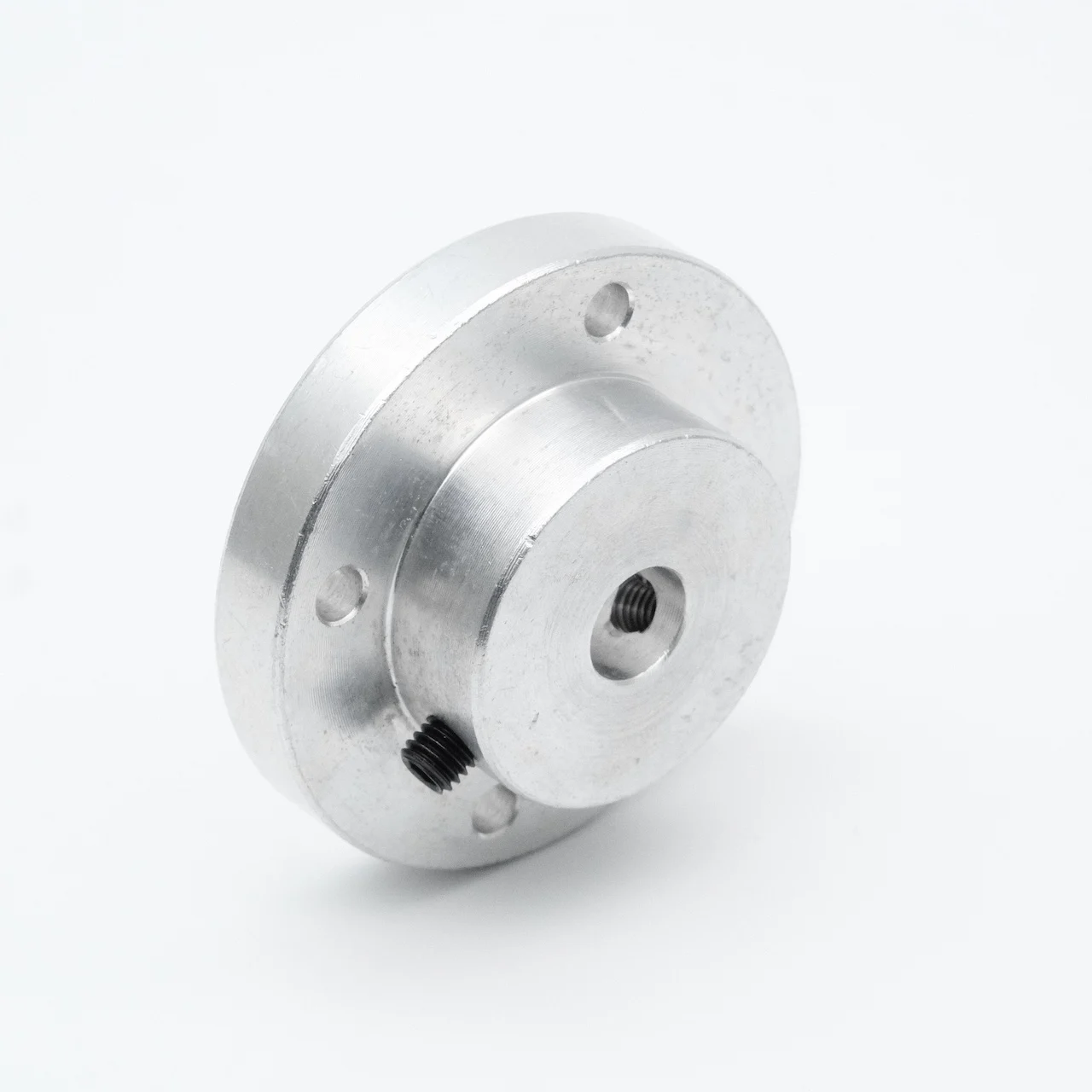 Acoplamento de flange de liga de alumínio 5/6/6.35/7/8/9/10 ~ 22mm buraco-chave 50mm conexão de eixo de transmissão rígida
