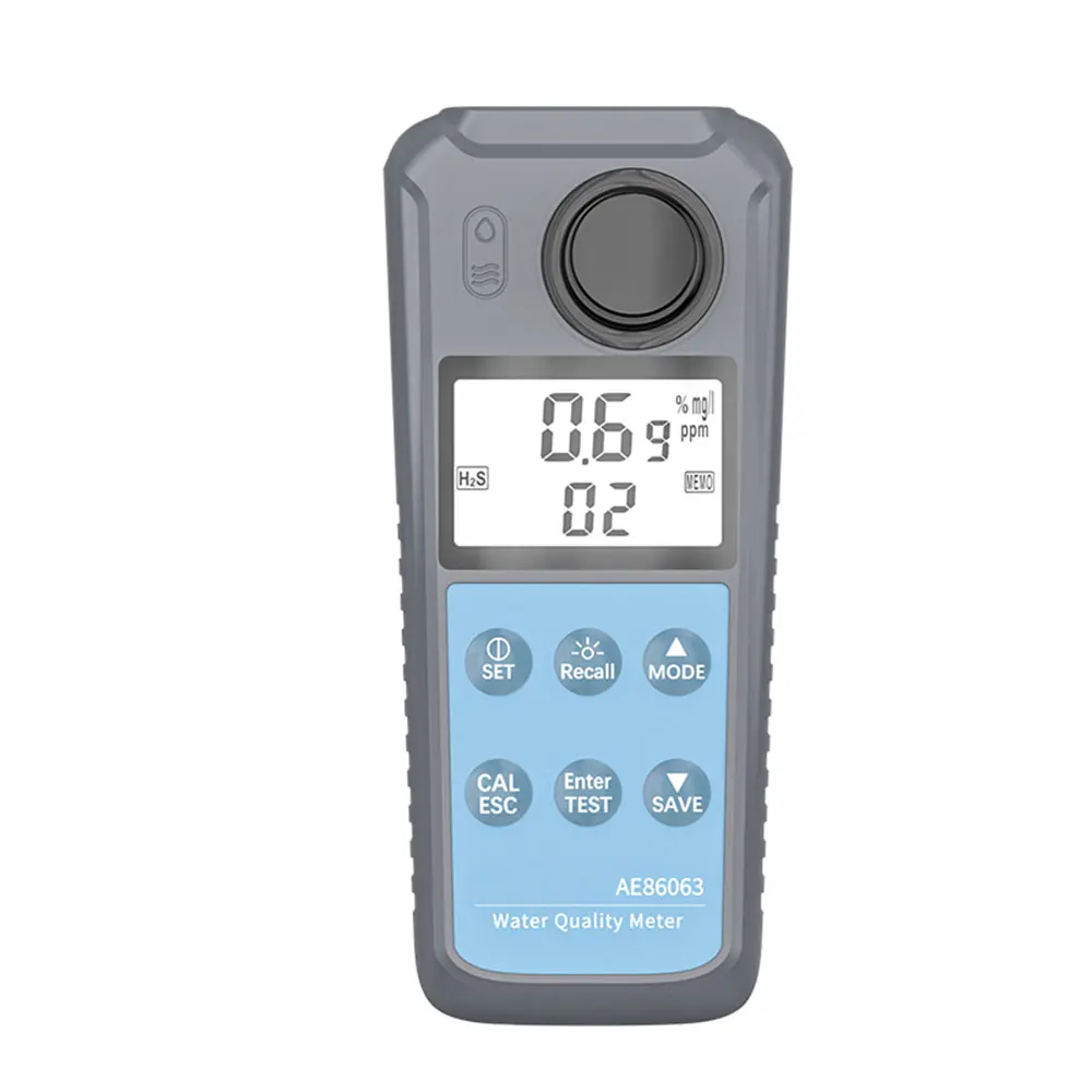 AE86063 Digital water quality meter detector PH residual chlorine ammonia nitrogen nitrite hydrogen sulfide toxic ammonia