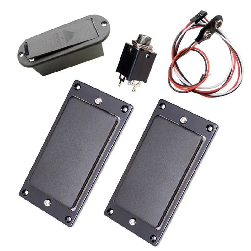 

LALA Active Pickup Battery Cover Humbucker Pickups For 6-String Electric Guitars