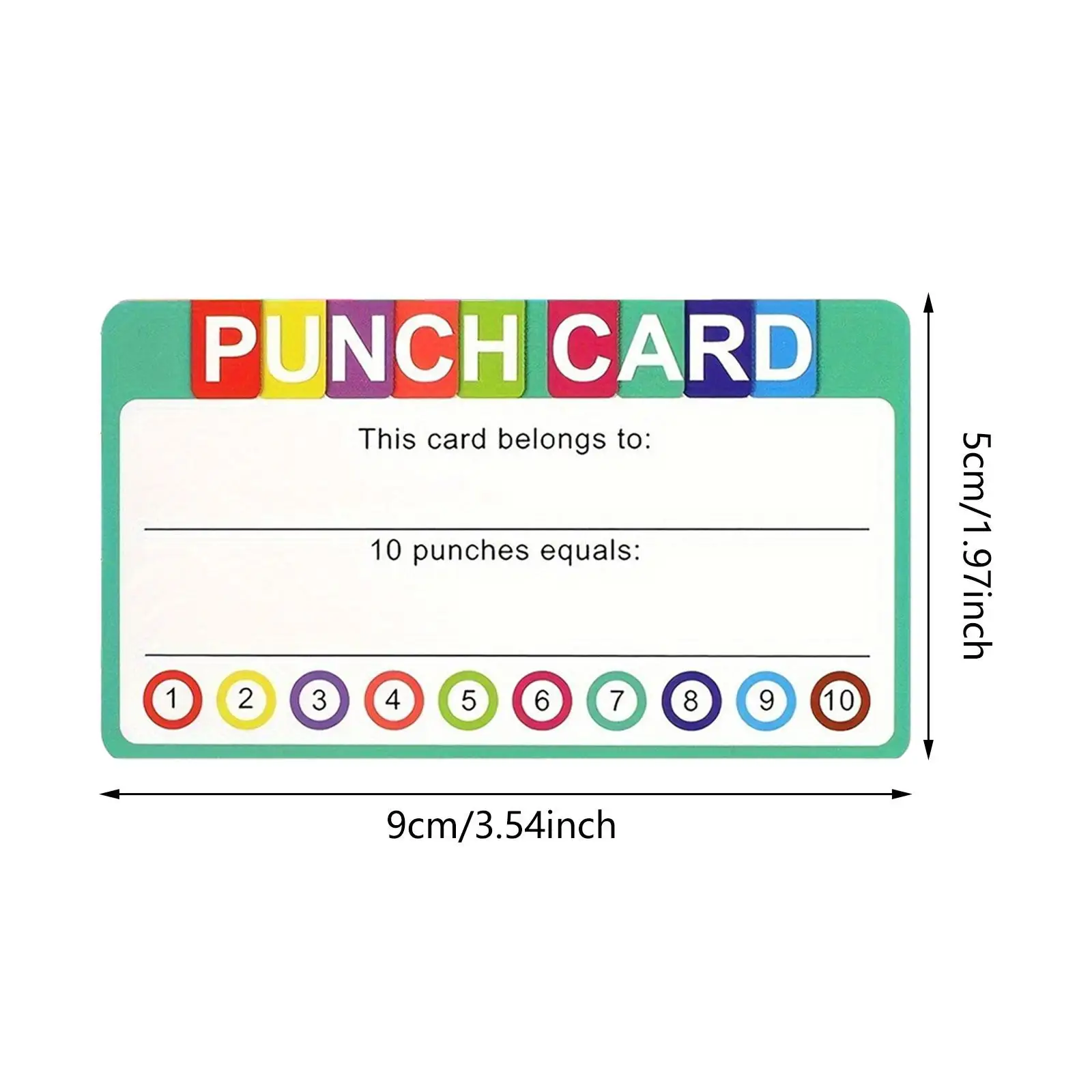 Tarjetas perforadoras de recompensa, tarjetas motivadoras de fácil uso para el aula, manualidades DIY, suministros para profesores, multifunción para estudiantes de escuela y hogar