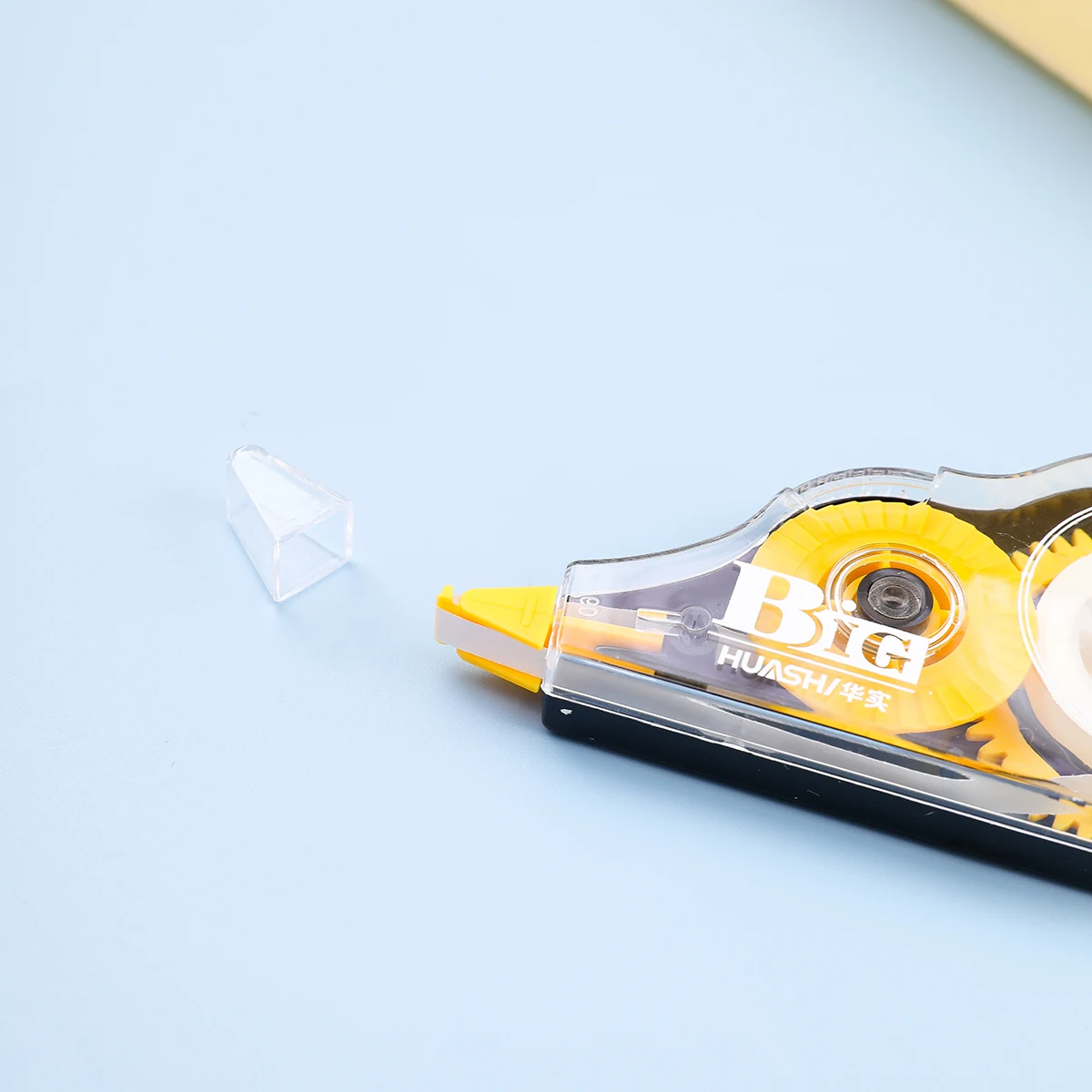 3pcs Correction Tape, White Mistake Out, Film-Based Tape, Transparent Dispenser 1/5 Inch X 16.4 Ft (5mmx5m)