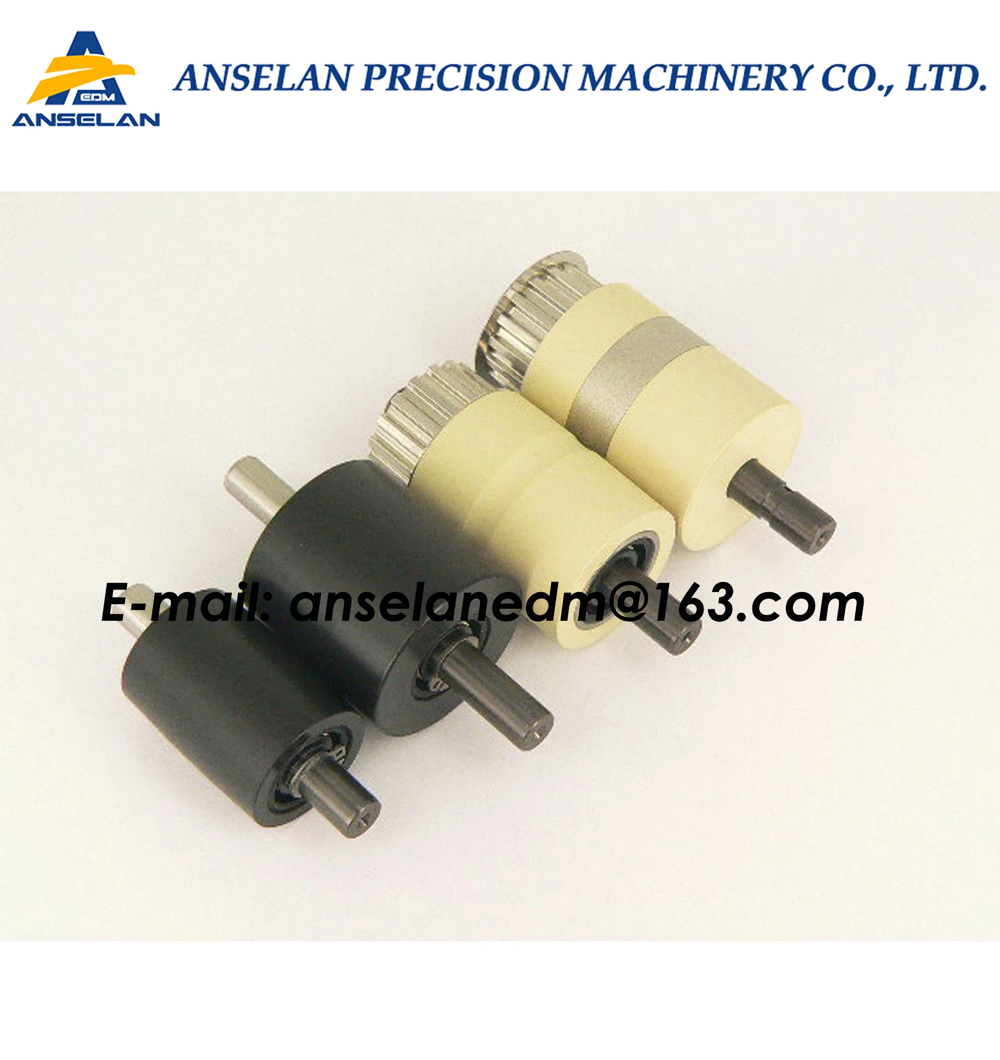 837.904.2 edm Roller Set (4 pcs) wire evacuation for Agiecut AC150,AC170,AC200,AC250,AC270 series machine. Agie 837.904, 837904