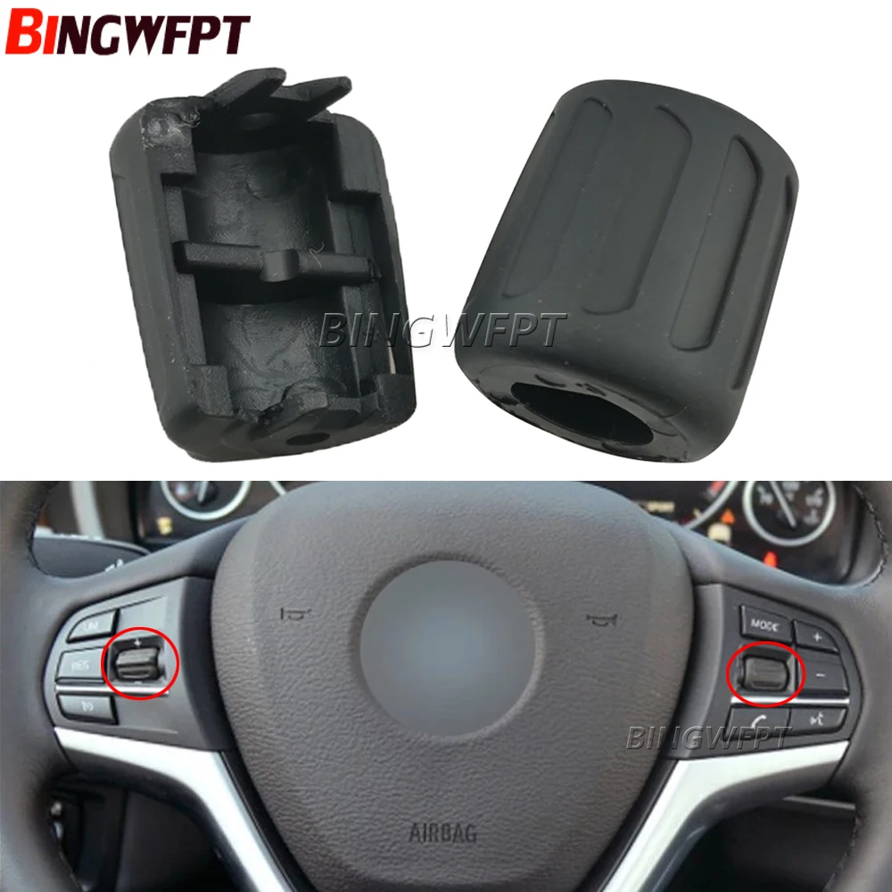 Car Steering Wheel Control Knob Key Button For BMW 1 2 X1 X2 X3 X4 X5 X6 Series F45 F52 F15 F16 F25 F26 F48 F49 F39