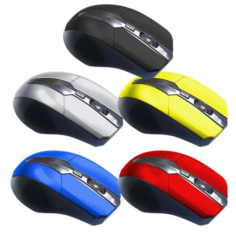 2.4G Wireless Mouse 1200dpi Optical 3 Speed Adjustment Gaming PC mouse Anti-Slip Mini Gamer mouse 4 Buttons laptop accessories