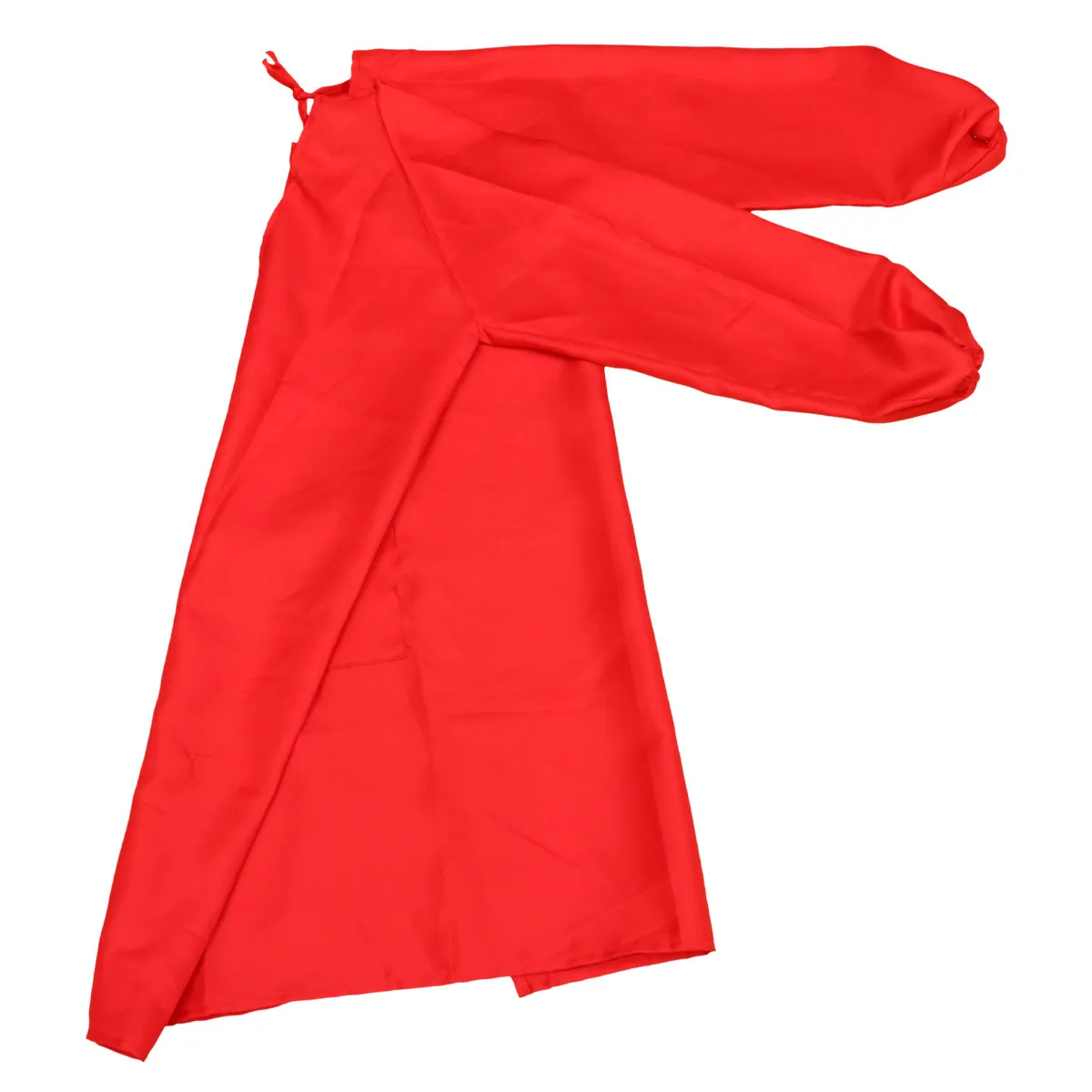 1Pcs Smock Long Sleeve Painting Apron Drawing Coat Cover Reusable Quick Drying Clothes Protector for Children Red Xxl