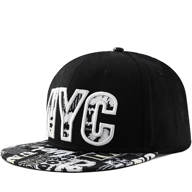 Hat Printed Nyc Str… - image
