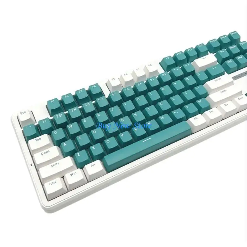 20CE أبيض أخضر اللقطات الرئيسية كبس كبس كامنات keycap اثنين من الألوان ل 61 68 96 980