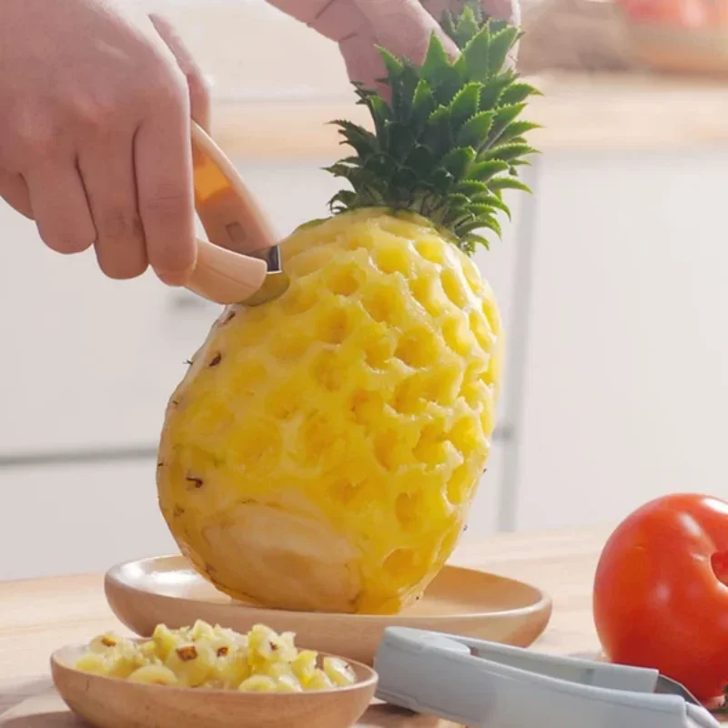 Multifunctional Pineapple Eye Removerfruit Seed Remover And Peeler Stainless Steel Eye Gouge Clip Pineapple Eye Seed Remover