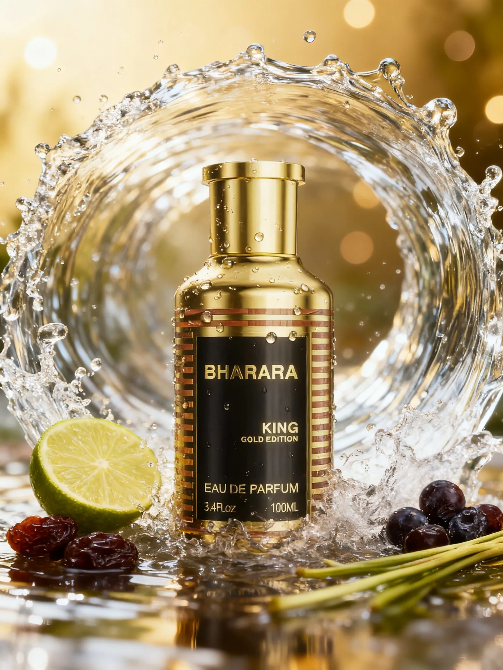 Bharara King Gold Edition Eau de Parfum 3.4 FL OZ / 100 ML