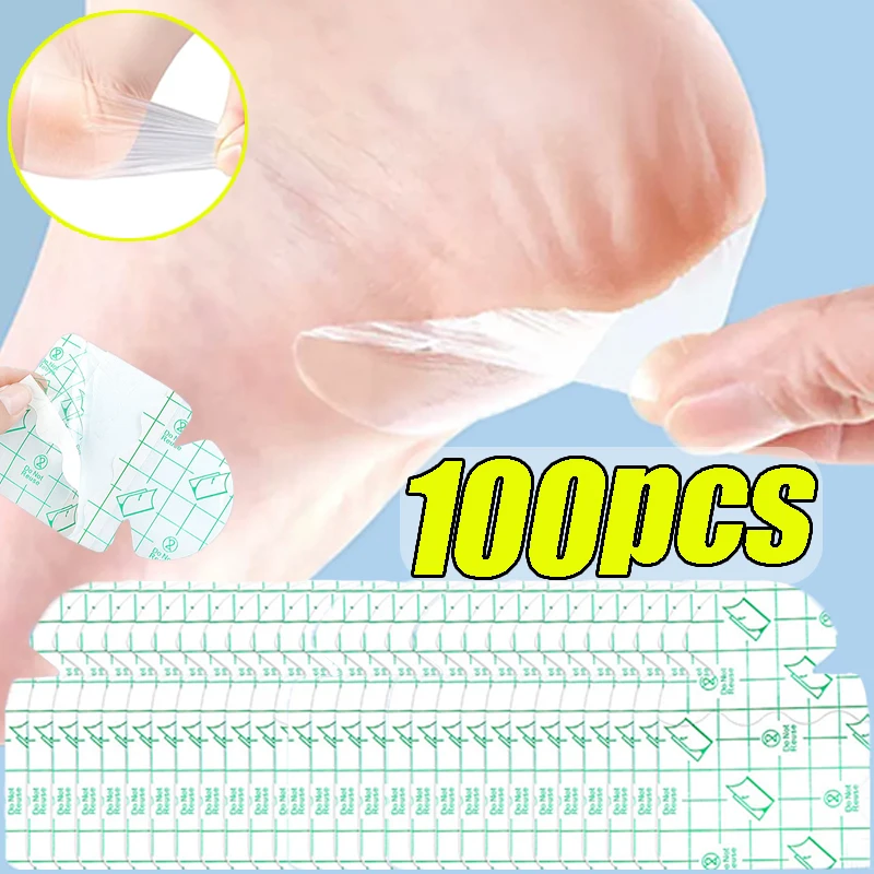 Fersenpolster, rissfester Absatz, Schuhe mit hohen Absätzen, Absätze, verschleißfester Fußpflaster-Schutz, unsichtbares und transparentes Fußpflege-Werkzeug