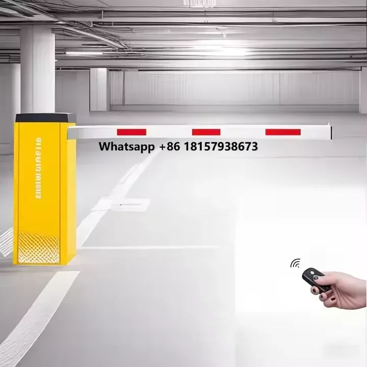 

24V DC Brushless Smart Automatic Boom Barrier Gate Speed Parking Lot Gate with Straight Rod for DIY Security Protection Product