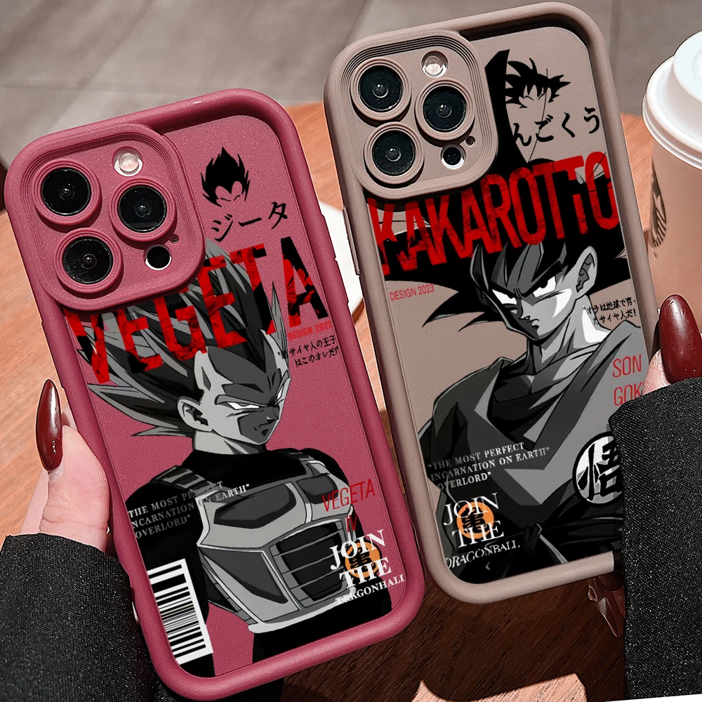 Dragons Balls Bejitas Kakarotto Phone Case for Apple iPhone 18 17 17e Air 16 16e 15 14 Plus 13 12 11 Pro Max X Xs Soft TPU Cover view 2