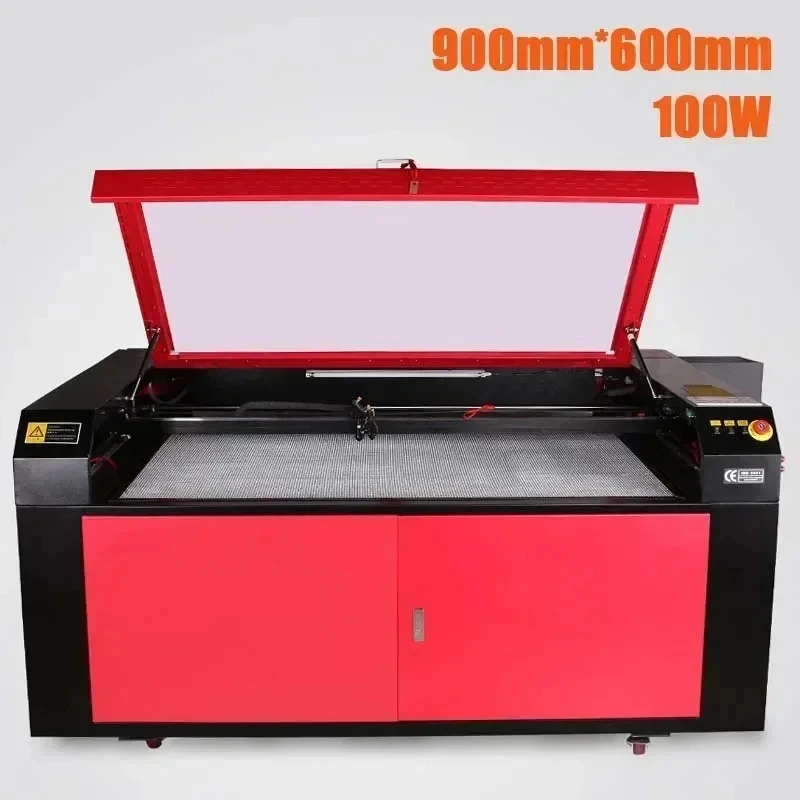 VEVOR CO2 Laser Engraver Laser Engraving Machine RUIDA Board Compatible with Lightburn 60-130W Laser Tube Woodworking Tools