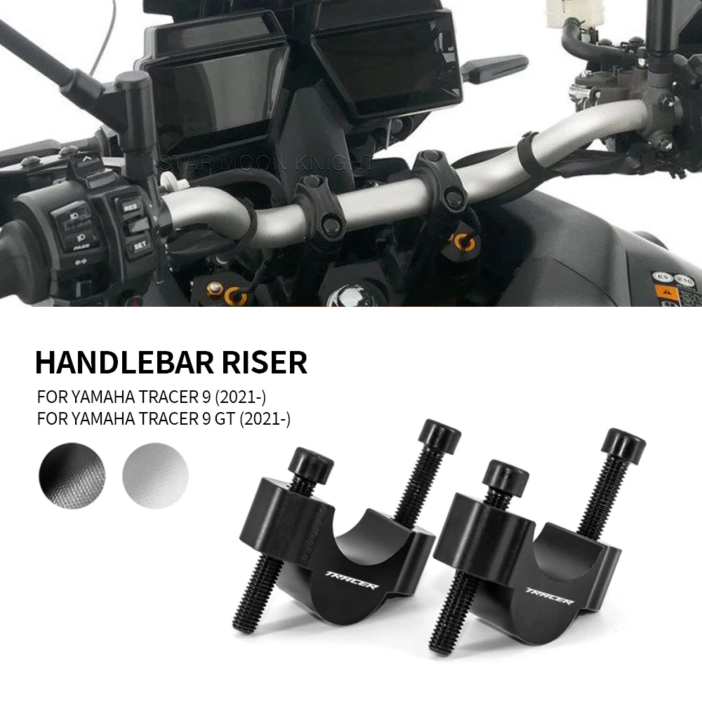 

For Yamaha TRACER9 TRACER 9 GT 2021 2022 - Motorcycle Accessories Handle Bar Riser Clamp Extend Handlebar Adapter Mount