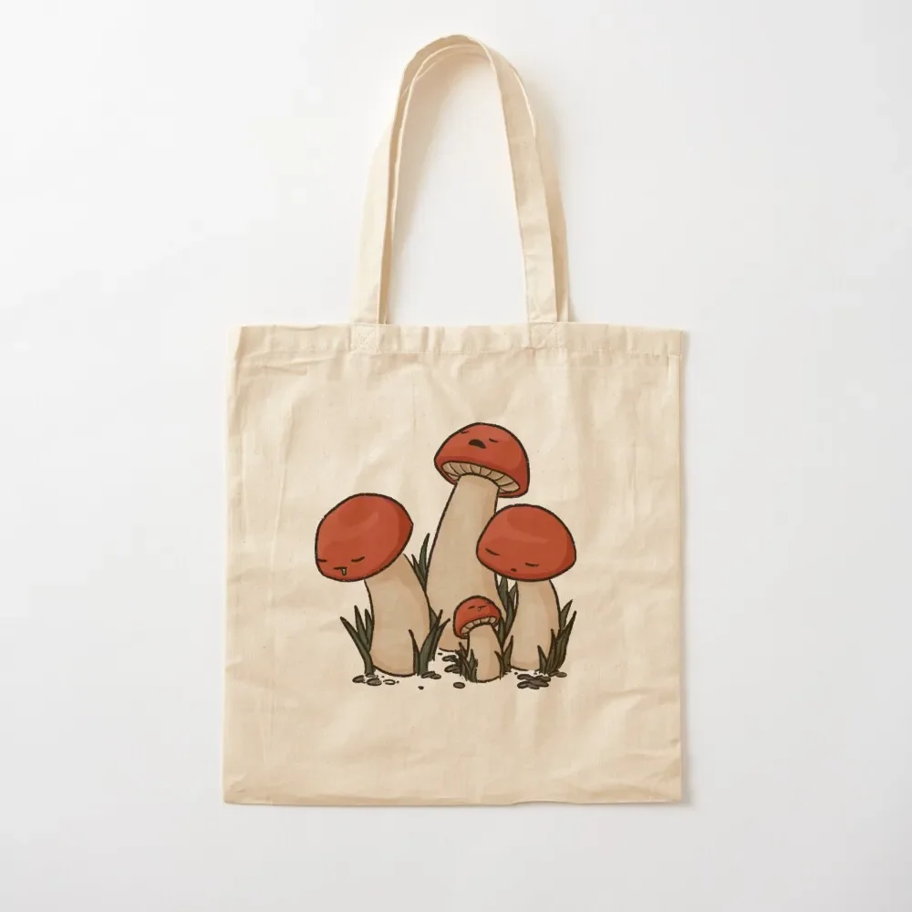 

Sleepy Mushroom Tote Bag shopper bags Big bag women Shopper bag custom tote