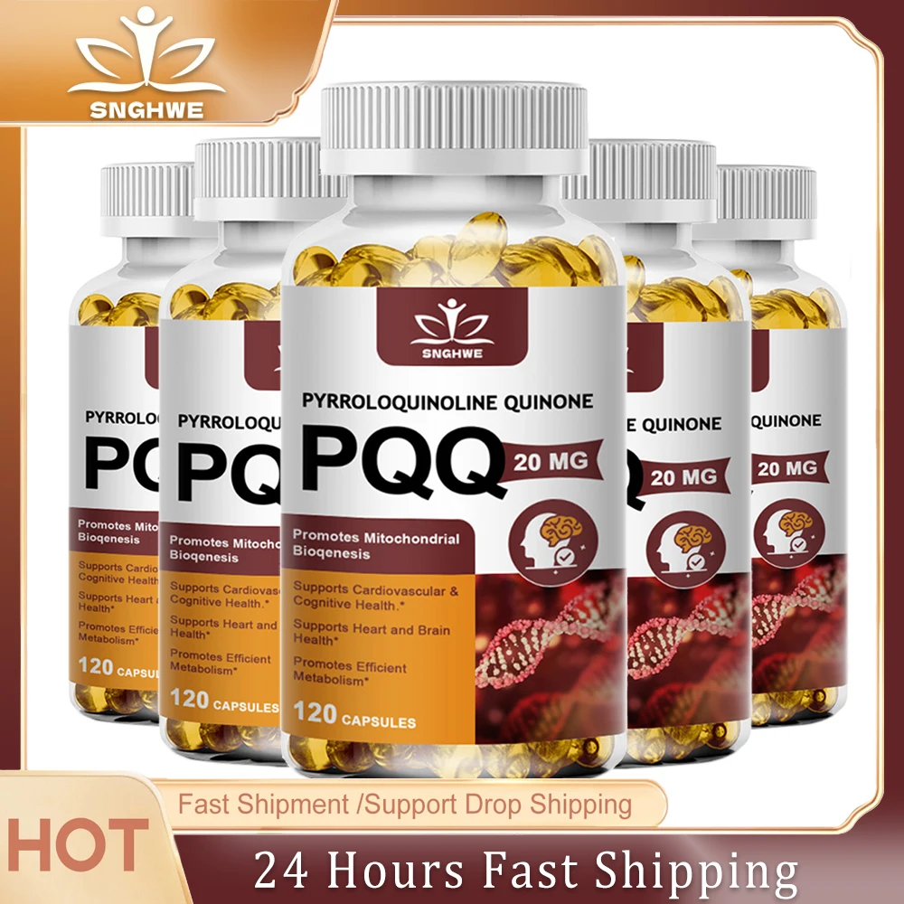 PQQ Supplement 20mg|Mitochondrial Biogenesis&Energy Optimizer| Supports Brain Health &Mitochondria Production Brain PQQ Capsules