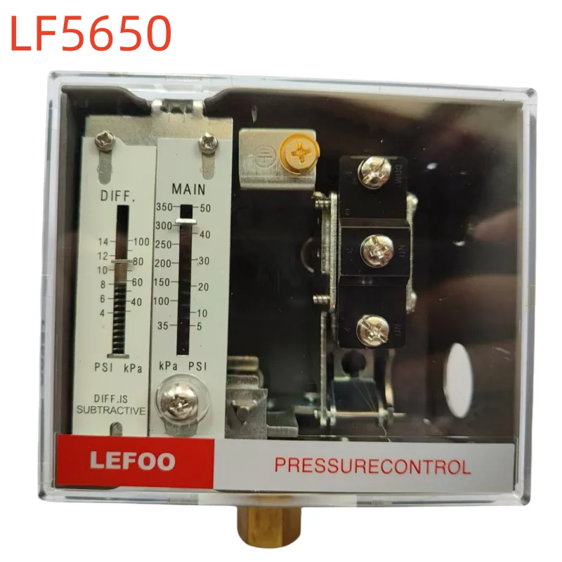 Imagem -03 - Pressostina de Vapor para Caldeira Controle Diferencial de Pressão Npt Lf56 120v 240v 15300 Psi