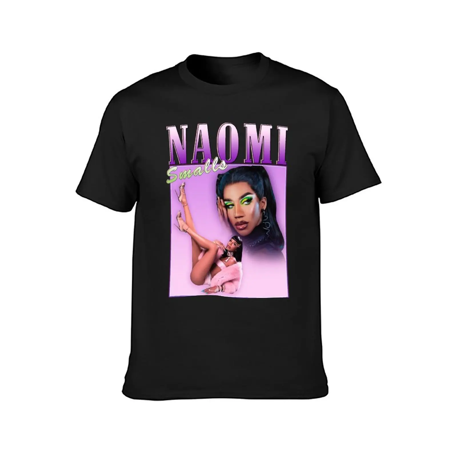 Naomi Smalls vintage retro design T-Shirt vintage clothes for a boy heavyweights Short sleeve tee sweat shirts, men