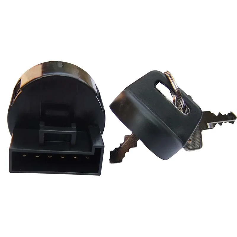 Large displacement ATV6 pin 4 block door lock is suitable for Polaris 4012166 600700 ignition switch