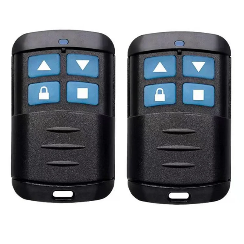 A92Z Garage Door Opener Remote Control Clone Learning Code 433Mhz Cloning Duplicator Key Gate Opener Cloning Code 2Pcs
