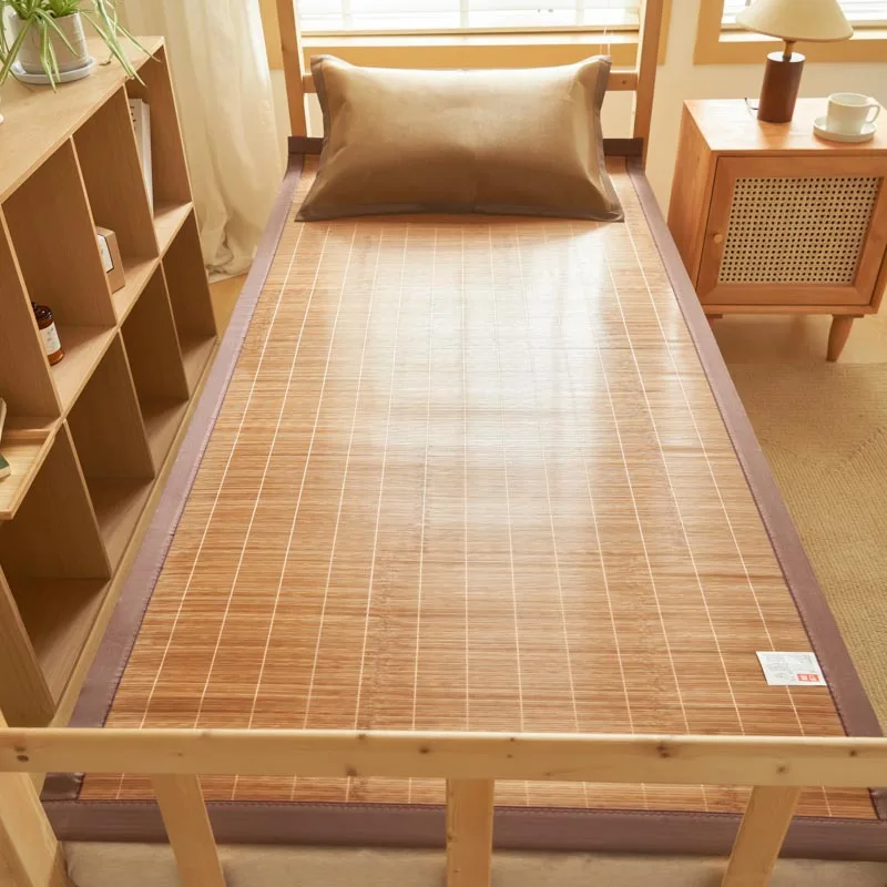 Student Dormitory Bamboo Cooling Mat Bed Zero Point Eight Zero Point Nine One Meter Carbonized Natural Pure Bamboo Mattress