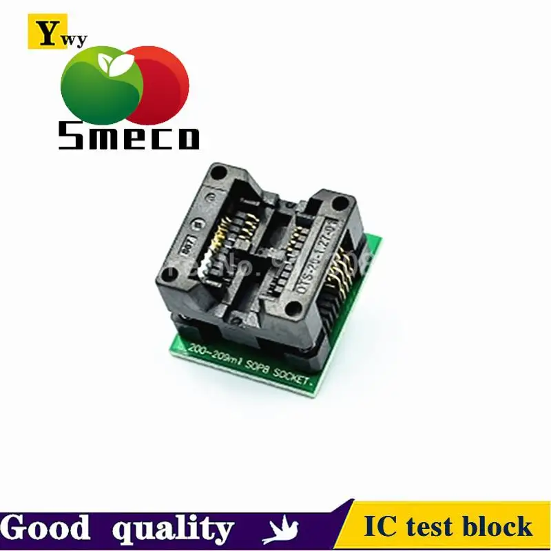 SOP16 to DIP8 Wide-body Seat Wide 150mil 200mil 208mil 300mil Programmer SOP8 Adapter Socket for EZP2010 EZP2013 CH341A IC test