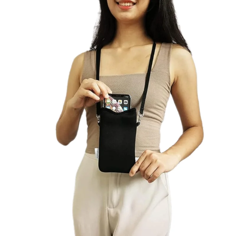 FSSOBOTLUN، لهاتف Apple iPhone 15 Plus/ 15 Pro Max مقاس 6.7 بوصة من النيوبرين بأكمام ناعمة وغطاء حقيبة منزلق