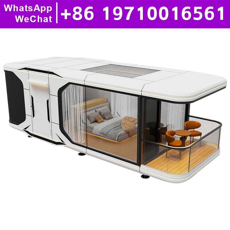 Capsule Houses Container House Prefabricated Holiday Home Manufactured Home Prefab Tiny Homes Prefabricated Mobile House Luxury