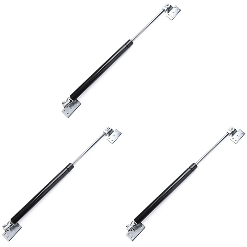 3X Under Pressure 50Kg Bed Hydraulic Hinge Force Lift Support Furniture Gas Spring Cabinet Door Kitchen Cupboard