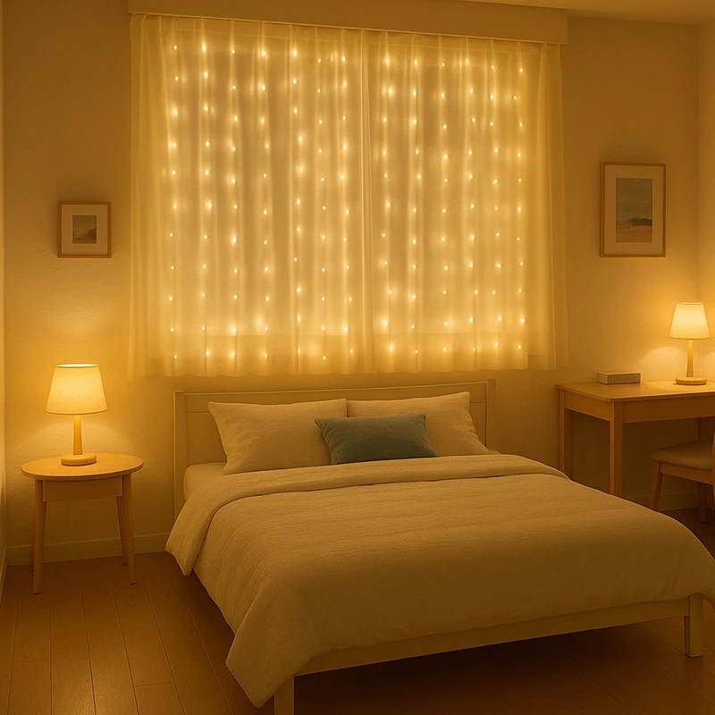 

3M светодиодные гирлянды для штор, сказочное украшение с 8 режимами USB, праздничная гирлянда, лампа для дома, сада, рождественской вечеринки, новогодней свадьбы