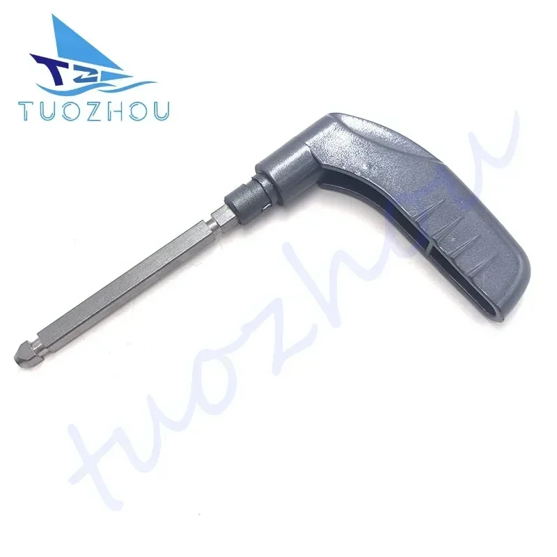 

6B4-44111 Ручка переключения передач для подвесного мотора Yamaha 9,9 л.с. 15 л.с. Запасные части 6B4-44111-00-4D 6B444111004D Лодочный двигатель