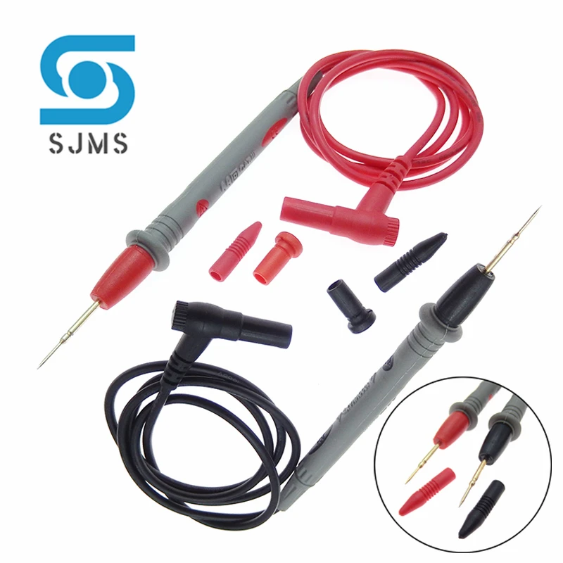 Multimeter Test Leads Universal Cable AC DC 1000V 10A20A Measuring Probes Pen for Multi-Meter Tester Wire Tips oft-silicone-wire