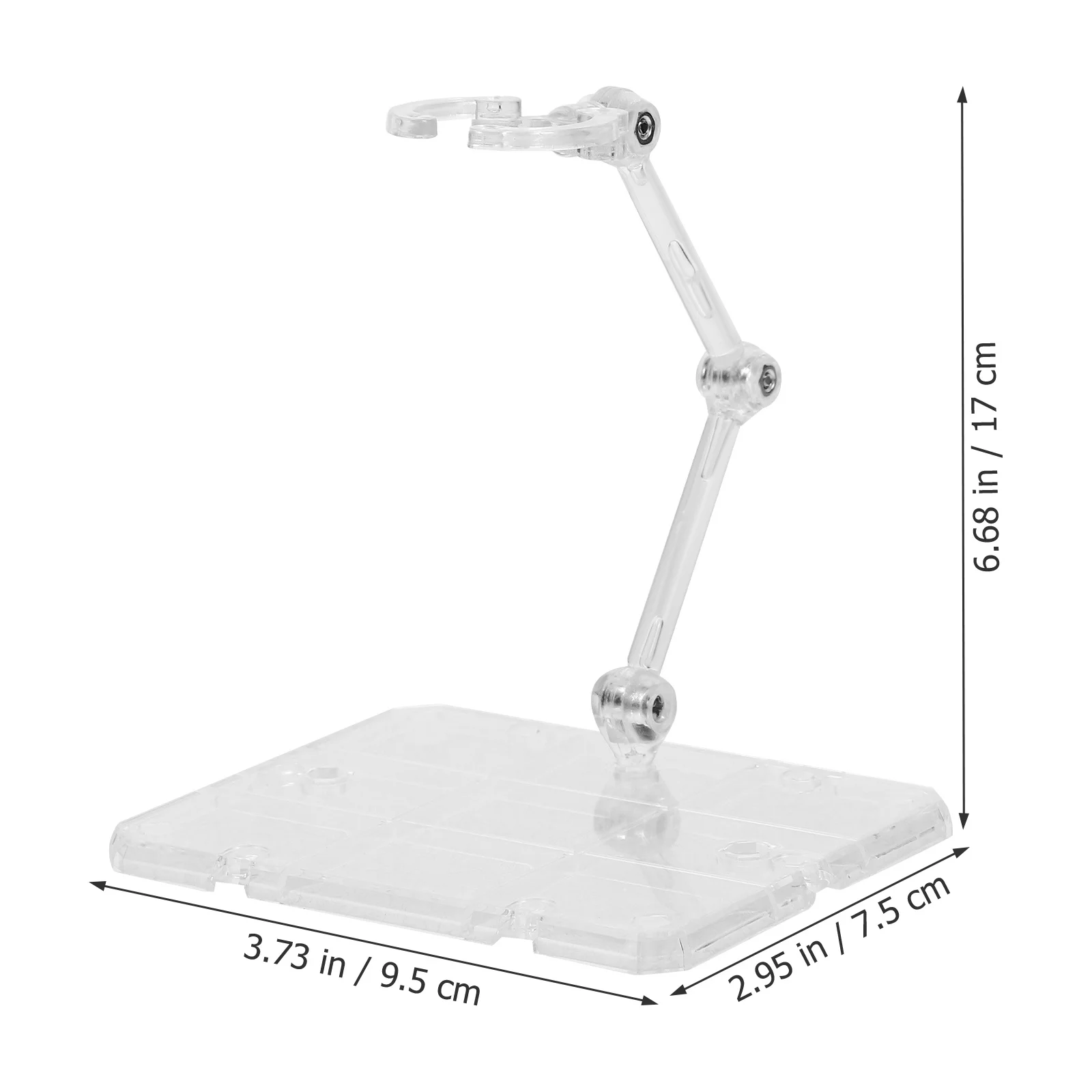 

Desktop Displaying Rack Action Figure Stand Plastic Support Display Shelf For Figures Desktop Rack