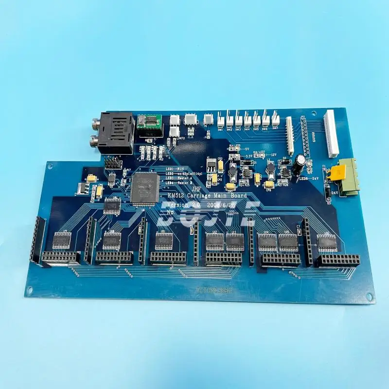 Brand New JHF/Vista/Leopard Printer KM512 Head Board V2.0 Carriage Main Board 6H for Inkjet Printer