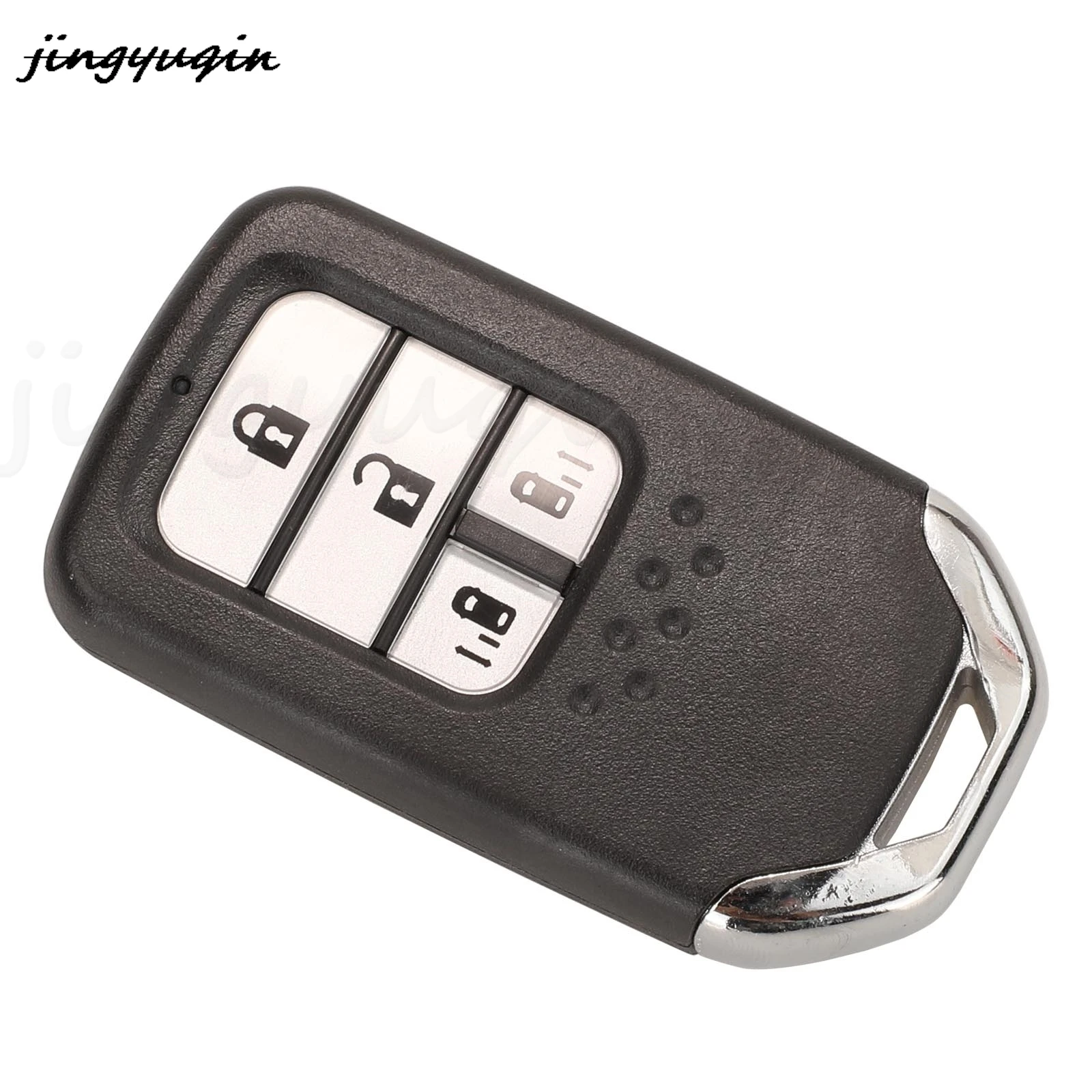 jingyuqin 5pcs/lot 4 Buttons Smart Remote Car Key Fob 433Mhz ID47 PCF7938 Chip For Honda Greiz Fit City Jazz XRV Venzel HRV CRV