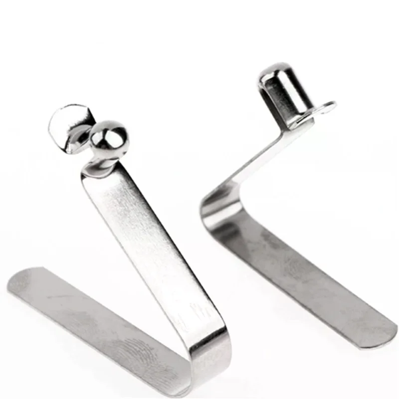 10PCS snapshot lock the kayak paddle plate tent pole single-button flock telescopic positioning spring clip 5-5.5mm