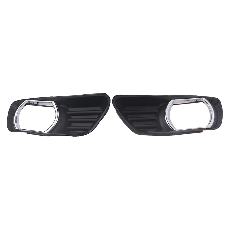 1 Set Fit For Toyota Camry XV40 2007 2008 2009 Pre-facelift Fog Lamp Frame Grill Bezel Front Bumper Lower Fog Light Decor Cover