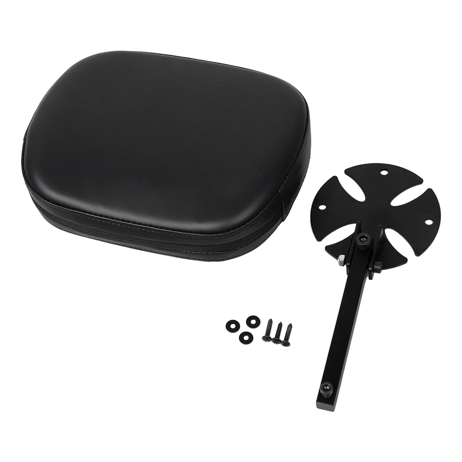 وسادة مسند ظهر قابلة للإزالة قابلة للتعديل للدراجة النارية مع دعامة مناسبة لمقعد كوربين هارلي بجولة سوفتيل داينا سبورتستر XL 883 1200 #3