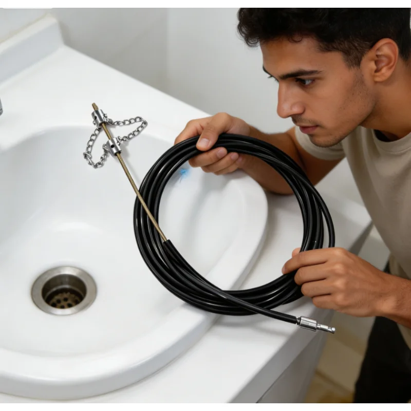 เครื่องมือขจัดสิ่งอุดตันท่อระบ - Drain Snake Flexible บทวิจารณ์และราคา