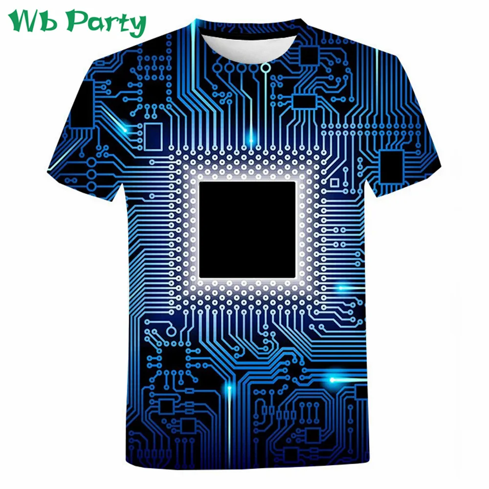 

Дизайнерские мужские футболки с принтом печатной платы Рубашки с графическим принтом Мужские футболки Мужская одежда Топы в стиле Харадзюку