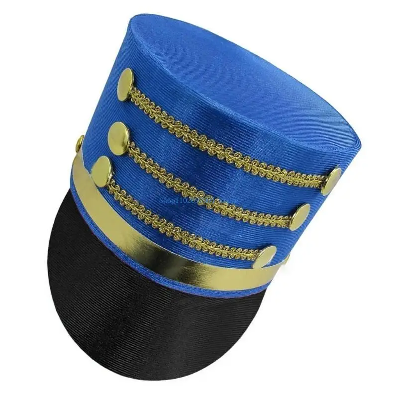 N7YF Nutcrackers Soldier Tall Hat Stage Performances Hat Warm Comfortable Hat
