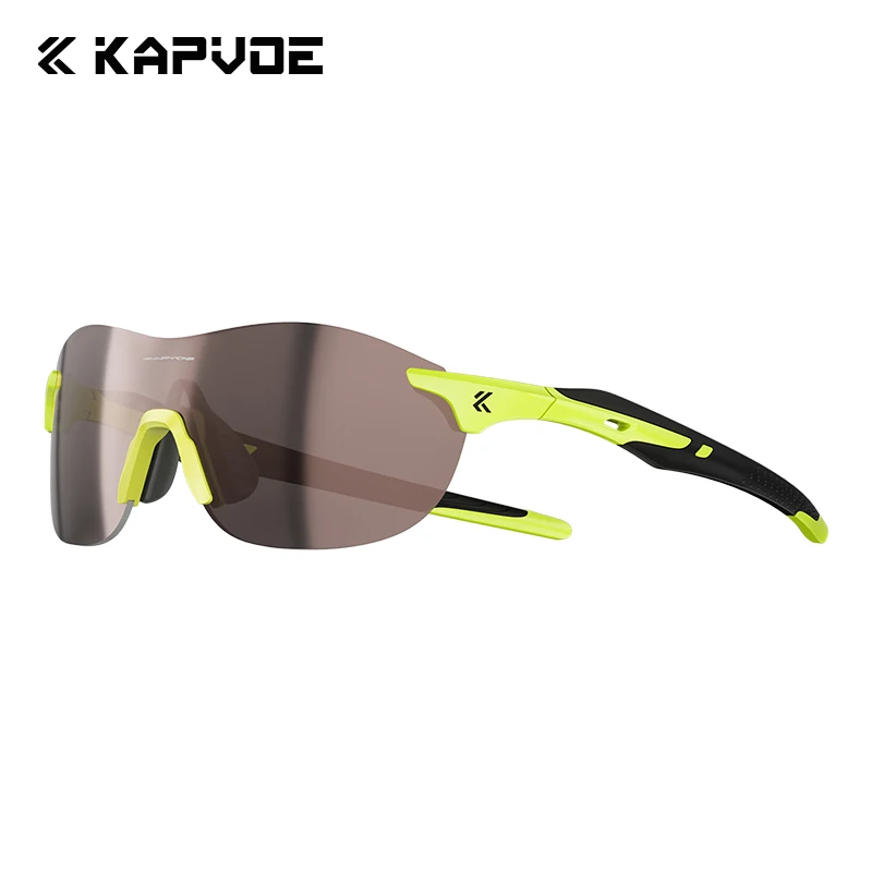 

Kapvoe Lightweight Running Sunglasses Marathon Cycling Glasses Bike for Men UV400 Eyewear Sports MTB Goggle Multi Color Riding