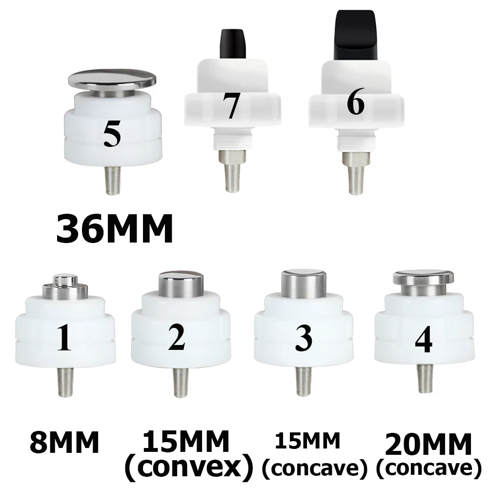 Shockwave Therapy Machine Probe Shock Wave Replacement Accessories Relieve Pain ED Physiotherapy Stainless Steels Massage Head