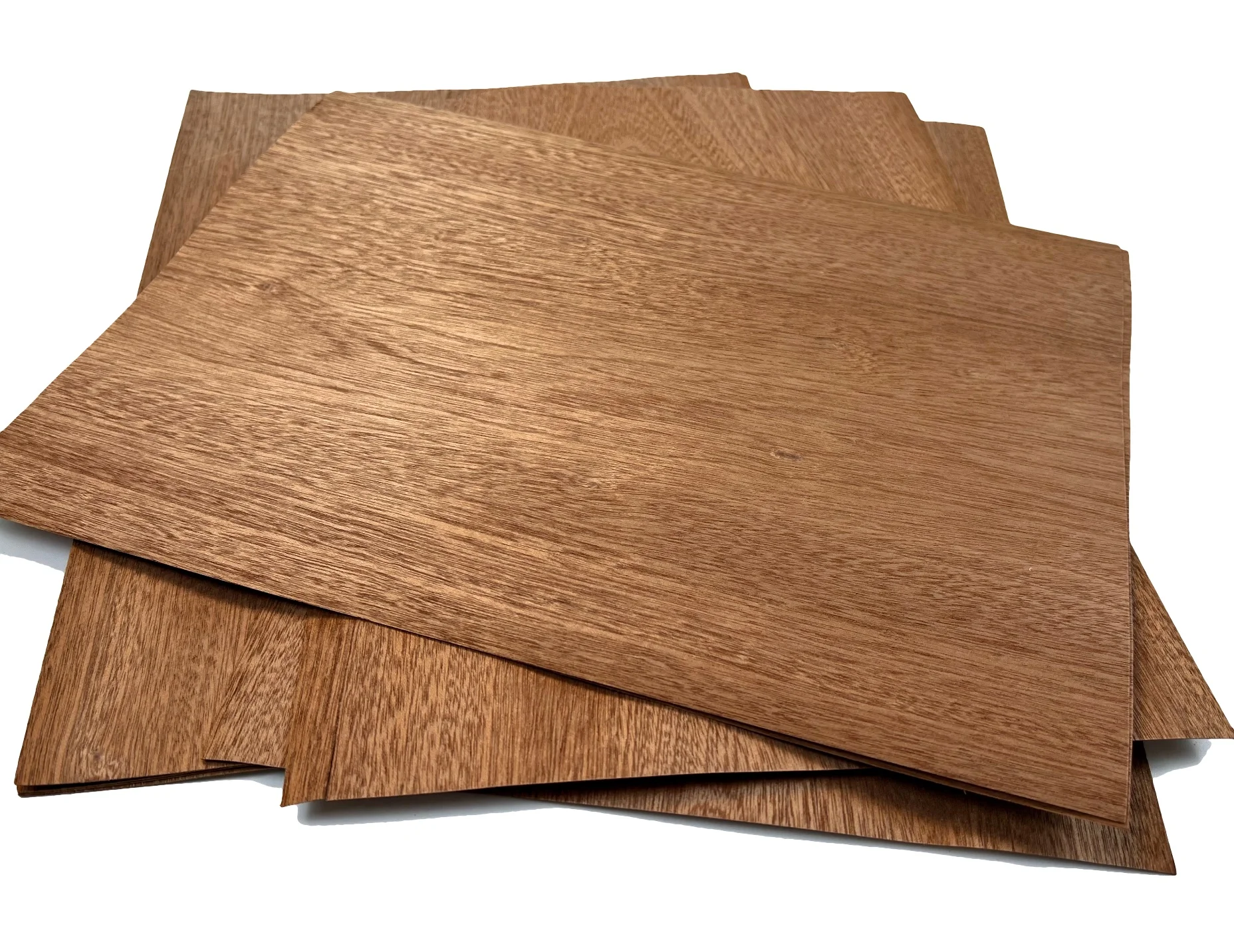 8pcs/lot  L:300x200mm T:0.3-0.4mm Natural Sabli Pattern Thick Veneer Fingerboard Guitar Decorative Wood Veneer Panels