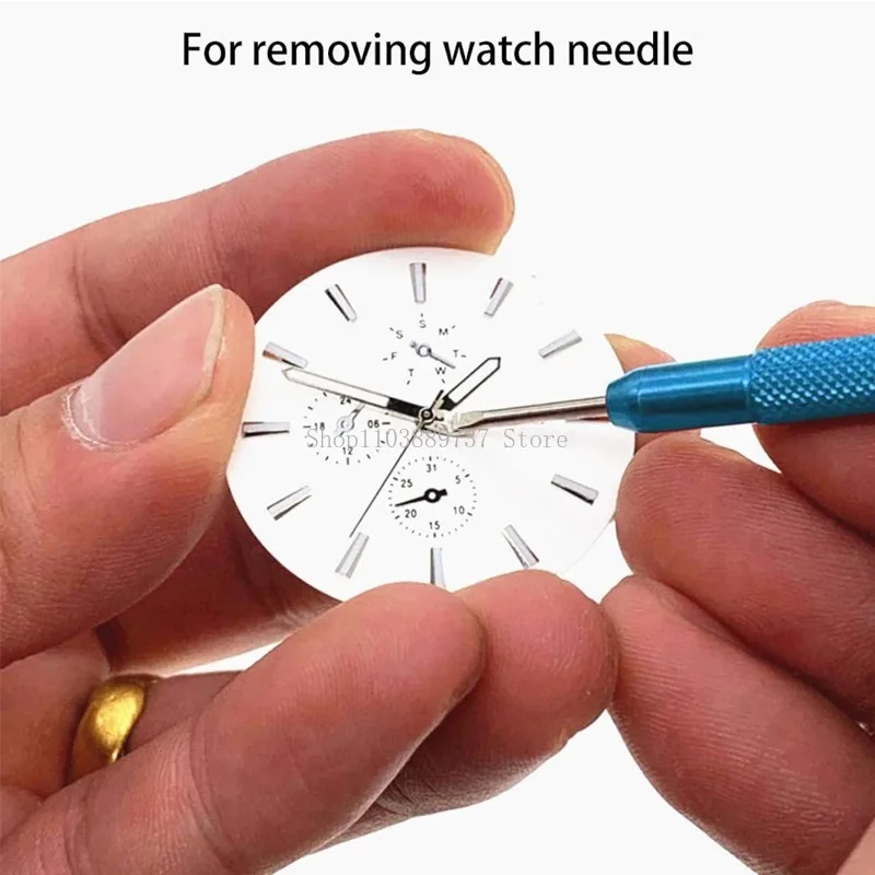 Watch Needles Picker Puller Fitting Removal Tool Cushion Pad Watch Hands Remover Presser 2/3Pcs Watchmaker Watch Repair Tool Kit