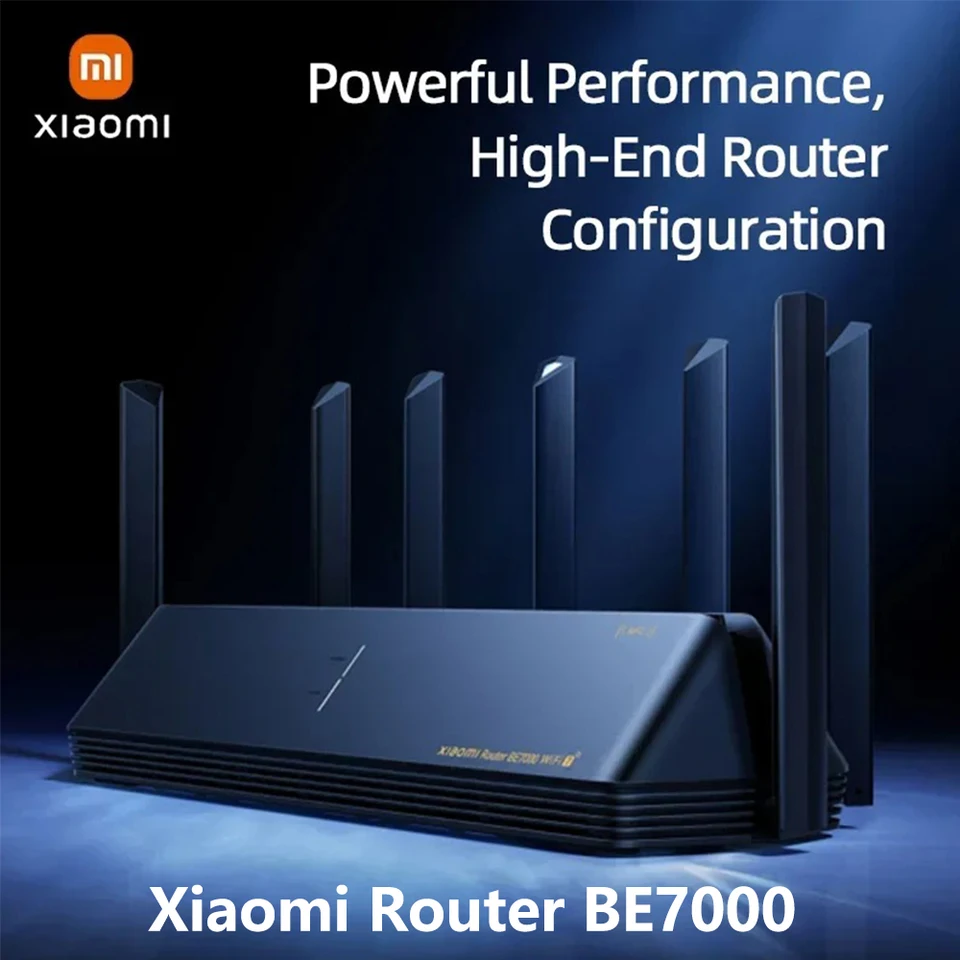Xiaomi Mi Router BE7000 Tri-Band WiFi Repeater VPN 1GB Mesh USB
