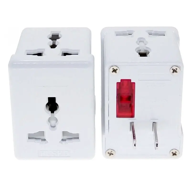 3 IN 1 - US Outlet Socket Splitter Adapter Fused 10A Masterplug