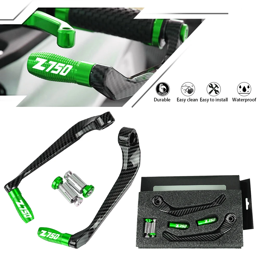 

For Kawasaki Z750 Z750L Z750R Z750s Z750 L R S All Year Universal Handlebar Grips Guard Motorcycle Brake Clutch Lever Protector