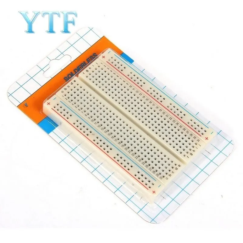  Extended DIY Kit (Connector + Premium 400 Hole Breadboard + GPIO Adapter Plate)  for Raspberry Pi 4 3 B+